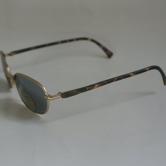 NWT True Vintage Small Oblong Combo frame w/Smoke Mirrored lens Sunglasses - Picture 4 of 13